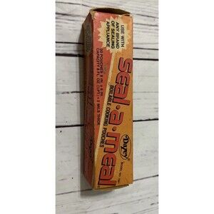 DAZEY Vintage Seal-A-Meal Bag Boilable Cooking Pouch Material Roll 8 X 12